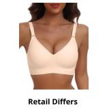 HORISUN Comfortable Seamless Full Coverage Bra for