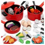 Lehoo Castle Play Kitchen Accessories, Play Pots a