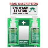 Portable Eyewash Station OSHA-Approved - Wall-Moun