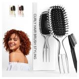 MALORY 2025 Curly Hair Brush, Curl Defining Brush