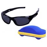 Kids Sunglasses for Boys Girls with Strap, Flexibl