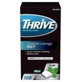 Thrive Nicotine Replacement Gum, 4mg Extra Strengt