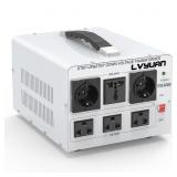 $166 LVYUAN 5000W Watt Voltage Transformer Convert