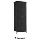 Somdot Tall Dresser for Bedroom with 5 Drawers, St