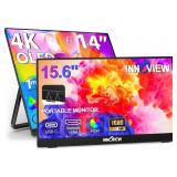$411 InnoView 15.6 Inch 1080P 1200:1 Portable Moni
