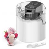 $163 Ice Cream Maker, 1.5-Qt Ice Cream Machine and
