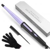 Hair Curling Wand, 0.5-1Inch Tapered Curling Iron,
