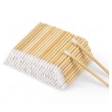 200pcs Disposable Bamboo Handle Lip Brushes Lipsti