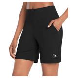baleaf Bermuda Shorts for Women High Waisted 7' At