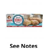 Lot of 5: Little Debbie Donut Sticks 6 Individuall