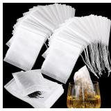 1000 Pcs Disposable Tea Bags Bulk for Loose Leaf T