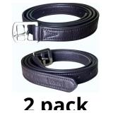 Non-Stretch Soft Stirrup Leather with Stainless St