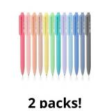Mr. Pen Retractable Gel Pens, 12 Pack, Fast Dry, G