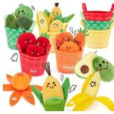 hahaland Baby Toys 6-12 Months - Soft Fruit Vegeta
