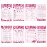 Happy Galentine's Day Game Cards: 8 Unique Games f