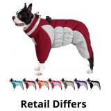AOFITEE Fullbody Dog Coat Warm Fleece Dog Jacket,