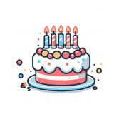 Small mixed lot of birthday balloons & air pump