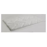 CHEVRON COTTON BATH MAT 22' x 36'