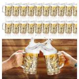 $106 Mifoci 20 Pcs Plastic Beer Mugs with Handles