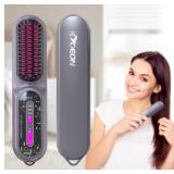 Electric Hair Straightener Brush, KYOEON Portable