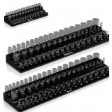 $144 Olsa Tools Magnetic Socket Organizer | 3pc So