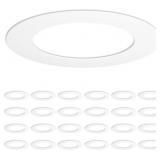 Amico 24 Pack Goof Rings for 6 Inch Recessed Light