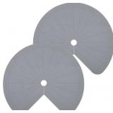 $102 2 Pack 26 Inch Lazy Susan Shelf Liner Non Adh