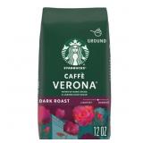 Starbucks Dark Roast Ground Coffee   Caff  Verona