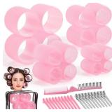 Obeoby 4 Sizes Rollers Hair Curlers for Women, 38