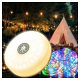Camping String Lights, 32.8Ft Outdoor String Light