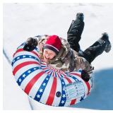 Inflatable Snow Tube Sledding Tube Thickened PVC W