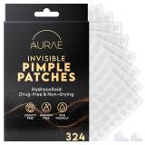 AURAE Invisible Pimple Patches (324 Count)   Hydro