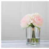 Pure Garden 50-136 Hydrangea & Rose Floral Arrange