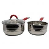 Verka Stainless Steel Milk Pan and Sauce Pan Set 3