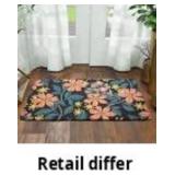 Hooked accent Rug (22*38In)