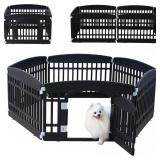 $140 Gupamiga Pet Playpen for Dogs Heavy Plastic P