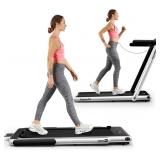 $270 Goplus 2 in 1 Folding Treadmill, 2.25HP Under