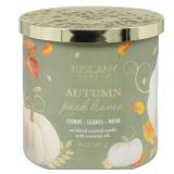 Tuscany Candle 3-Wick Candle, Autumn Park Leaves S