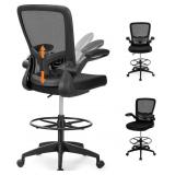 $160 Giantex Drafting Chair High Back Office Chair