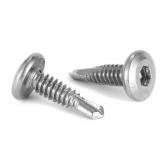 #12 x 3/4' Sheet Metal Screws 100Pcs 410 Stainless