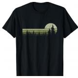Trees Wildlife Nature Vintage Forest T-Shirt