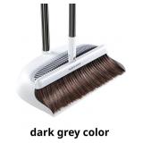 JOYBOS Broom and Dustpan Set with 51' Adjustable L
