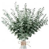 Sggvecsy 36pcs Eucalyptus Stems Decor Artificial E