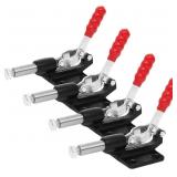 4 PCS Push Pull Adjustable Toggle Clamp, Quick Rel