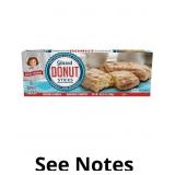 Lot of 5: Little Debbie Donut Sticks 6 Individuall