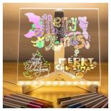 DIY 3D Acrylic Luminescent Lamp for Doodles & Note