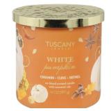 Tuscany Candle 3-Wick Candle, White Pumpkin Scent,