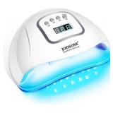 JODSONE U V LED Nail Lamp, Nail Dryer for Gel Poli