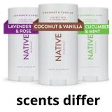 Native Deodorant Contains Naturally Derived Ingred