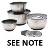 $109 MIU Stainless Steel Mixing Bowls, Set of 3